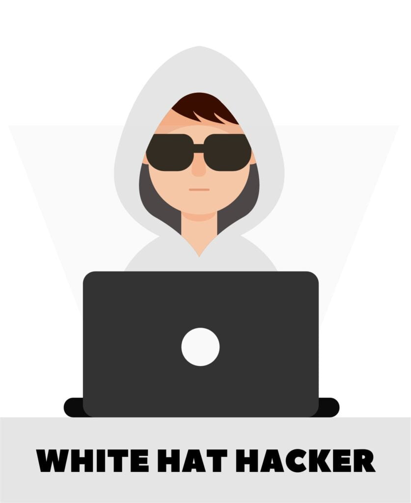 White-hat hacker